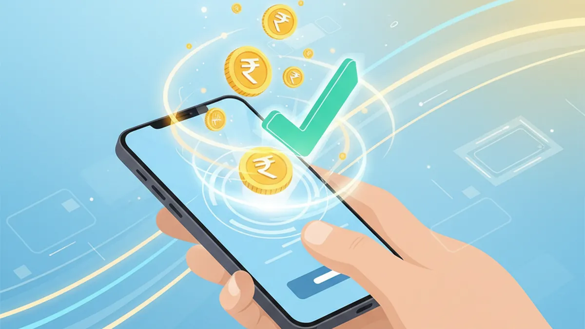 UPI payment for AllPanel deposit on smartphone